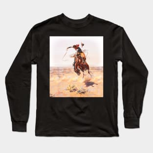 Wild West Series Bad Horse Long Sleeve T-Shirt